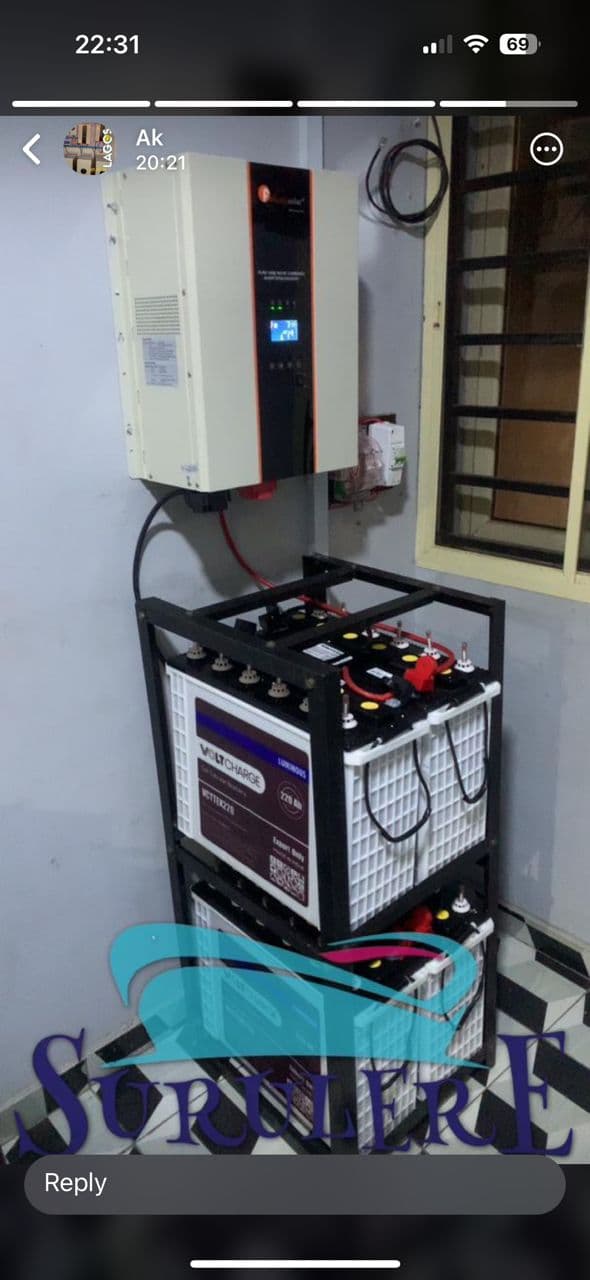 6.5KVA Solar Installation